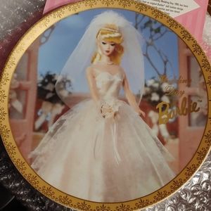 ENESCO numbered plate BARBIE WEDDING DAY 1958